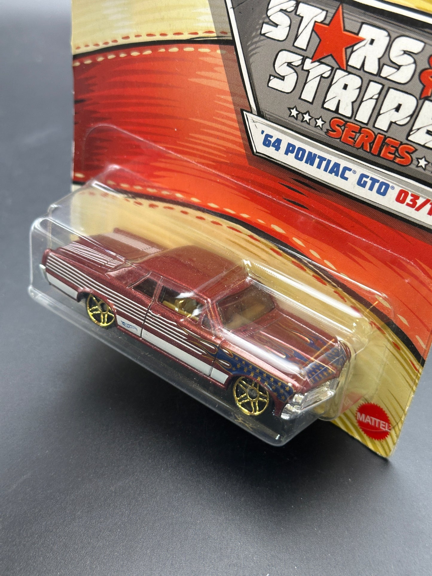HOT WHEELS - 64 PONTIAC GTO (2020) - STARS AND STRIPE SERIES 3/10