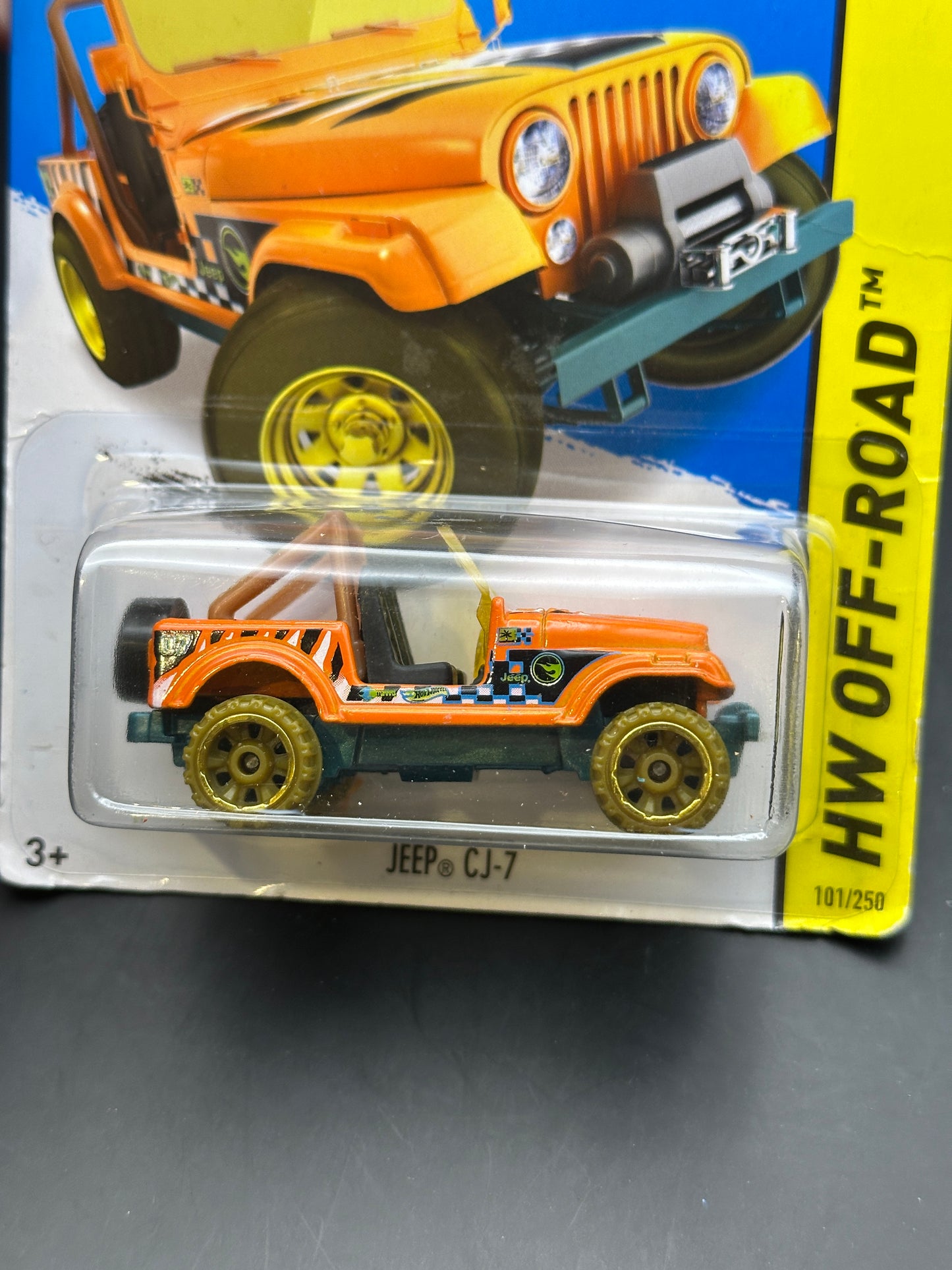 HOT WHEELS - JEEP CJ-7 - TREASURE HUNT (2015) - HW OFF-ROAD