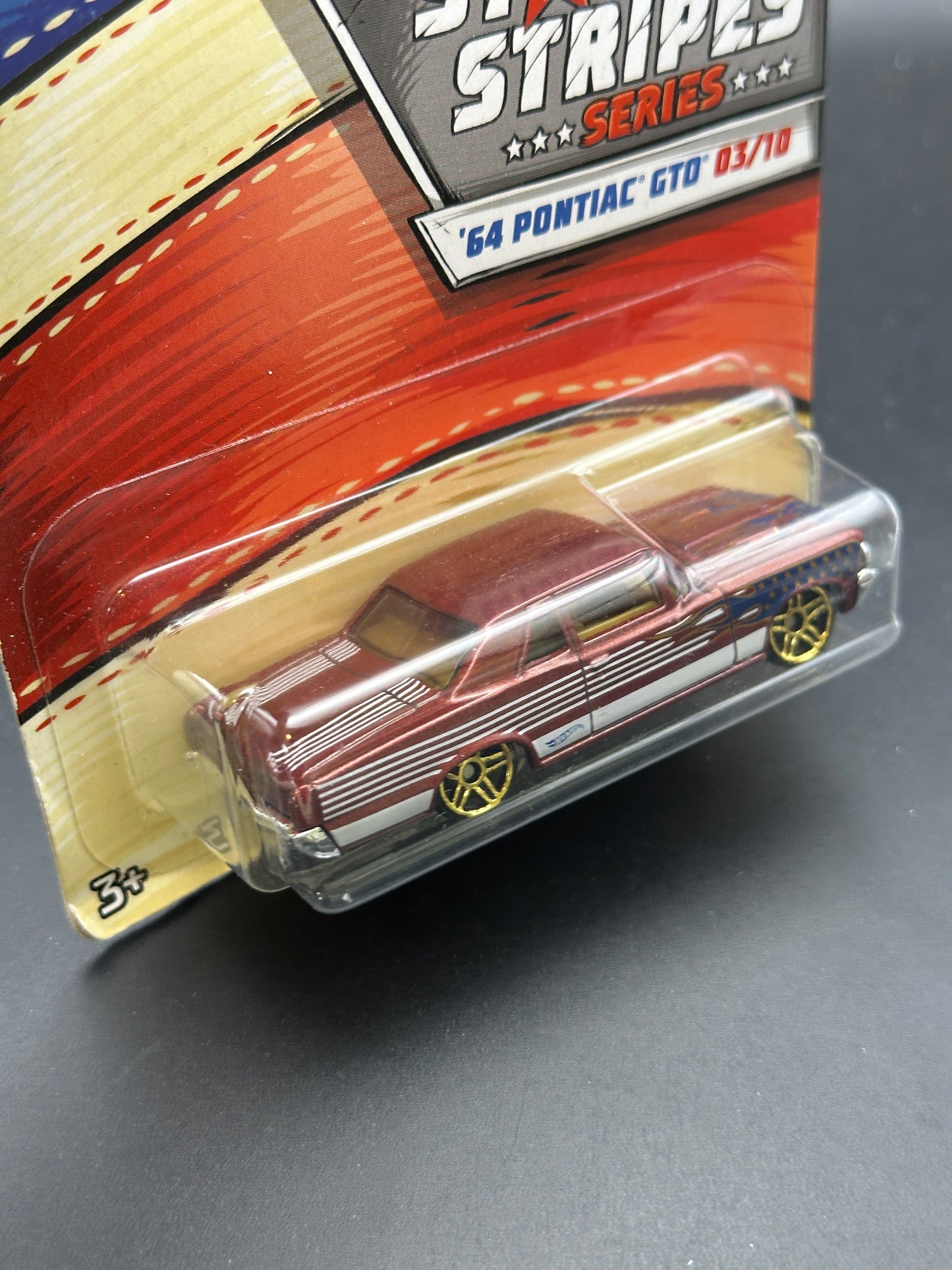 HOT WHEELS - 64 PONTIAC GTO (2020) - STARS AND STRIPE SERIES 3/10
