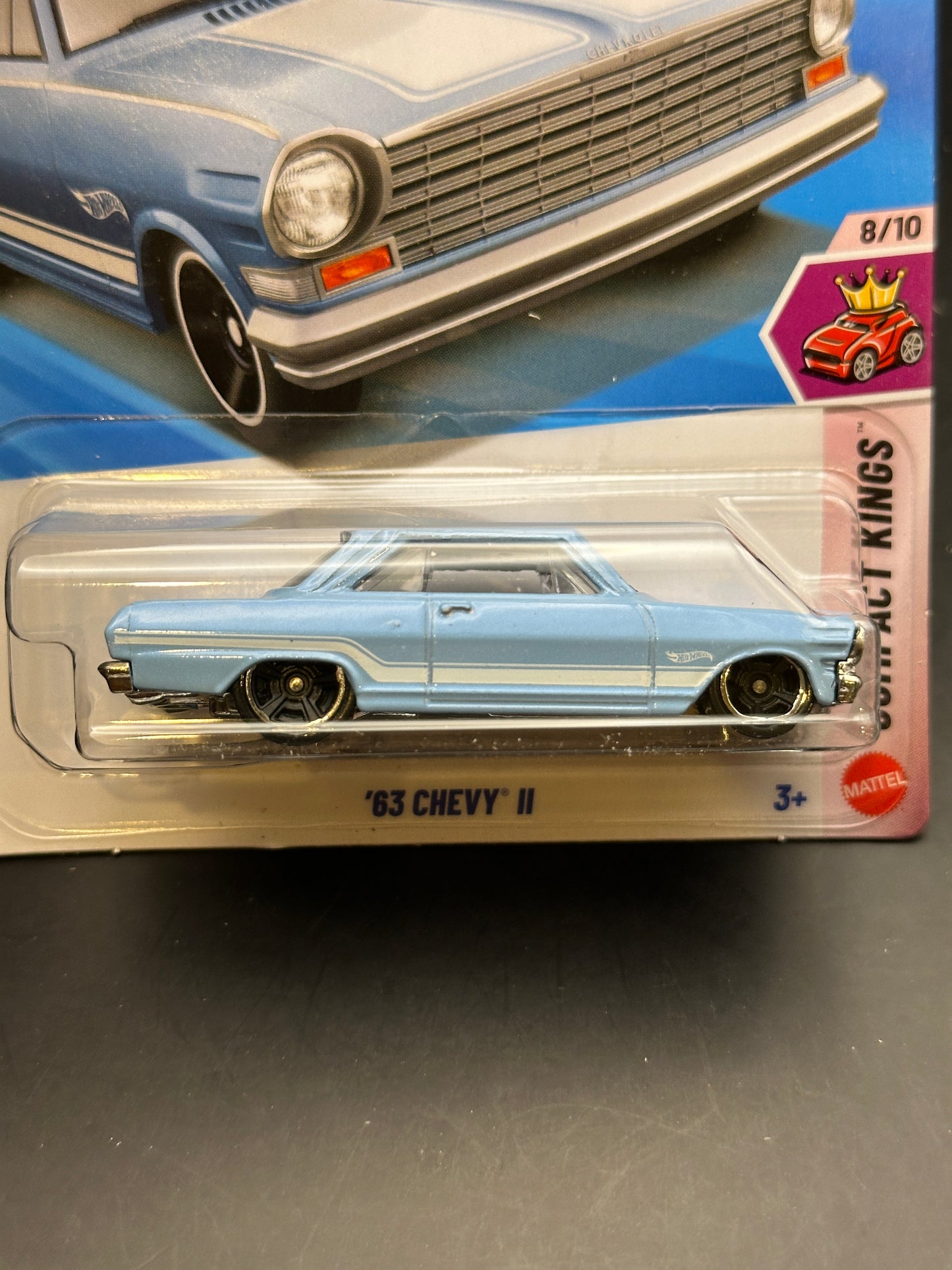 HOT WHEELS - 63 CHEVY II (2026) - HW COMPACT KINGS 8/10