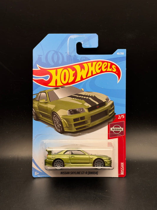 HOT WHEELS - NISSAN SKYLINE GTR BNR34 (2019) - HW NISSAN 2/5