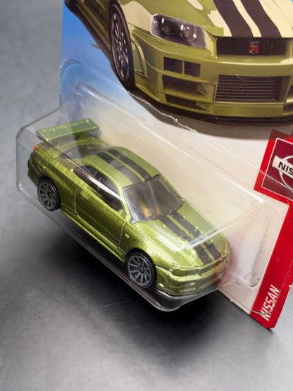 HOT WHEELS - NISSAN SKYLINE GTR BNR34 (2019) - HW NISSAN 2/5