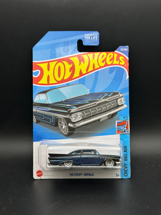 HOT WHEELS - 59 CHEVY IMPALA (2022) - HW CHEVY BEL AIR 4/5
