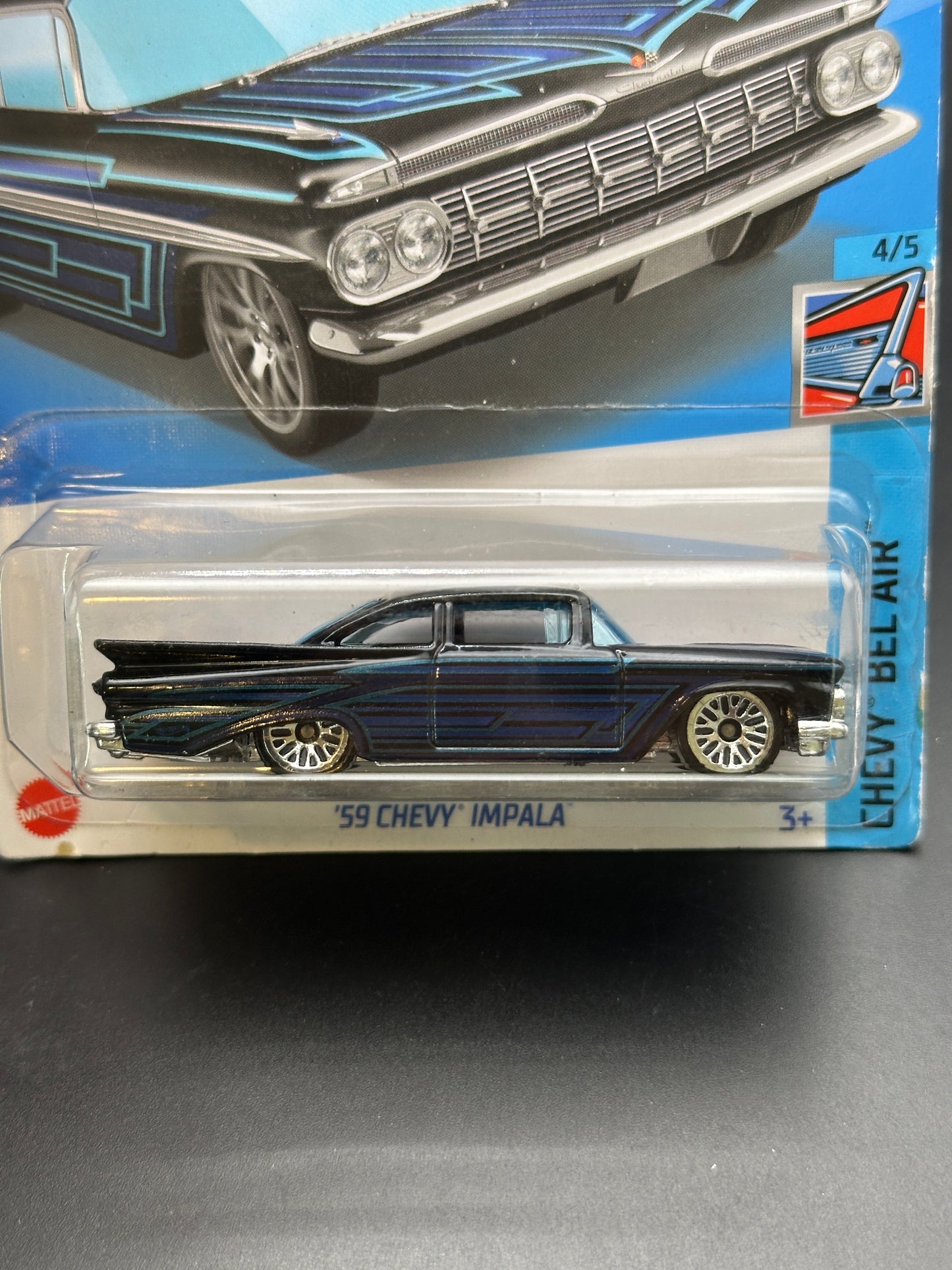 HOT WHEELS - 59 CHEVY IMPALA (2022) - HW CHEVY BEL AIR 4/5