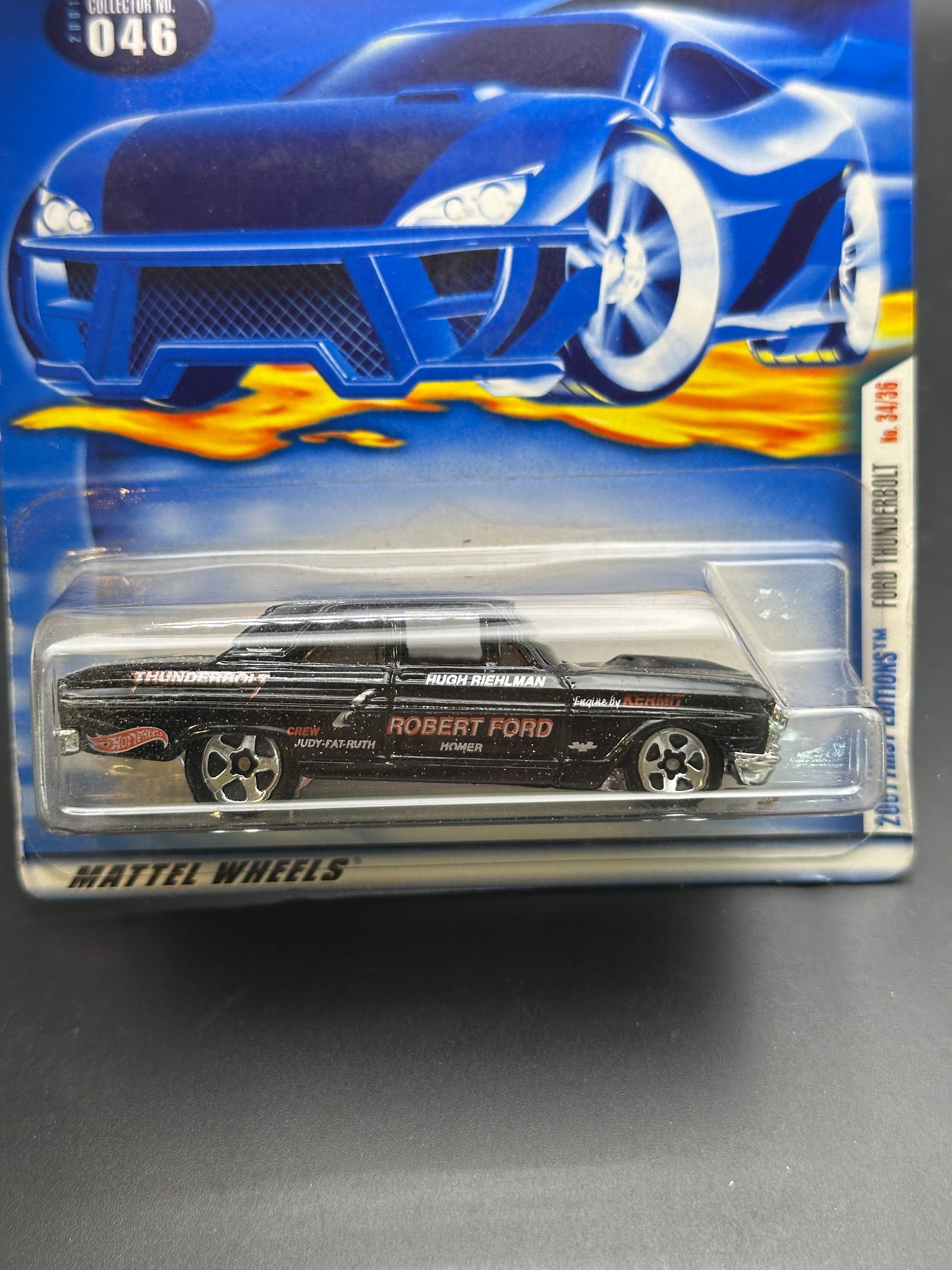HOT WHEELS - FORD THUNDERBOLT (2001) - HW 2001 FIRST EDITIONS 34/36