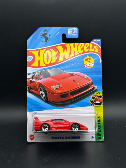 HOT WHEELS - FERRARI F40 COMPETIZIONE (2025) - HW EXOTICS 4/5