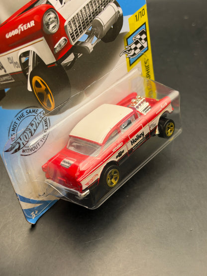 HOT WHEELS - 55 CHEVY BEL AIR GASSER (2019) - HW SPEED GRAPHICS 1/10