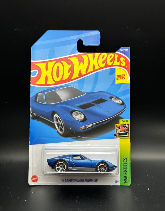 HOT WHEELS - 71 LAMBORGHINI MIURA SV (2022) - HW EXOTICS 5/10
