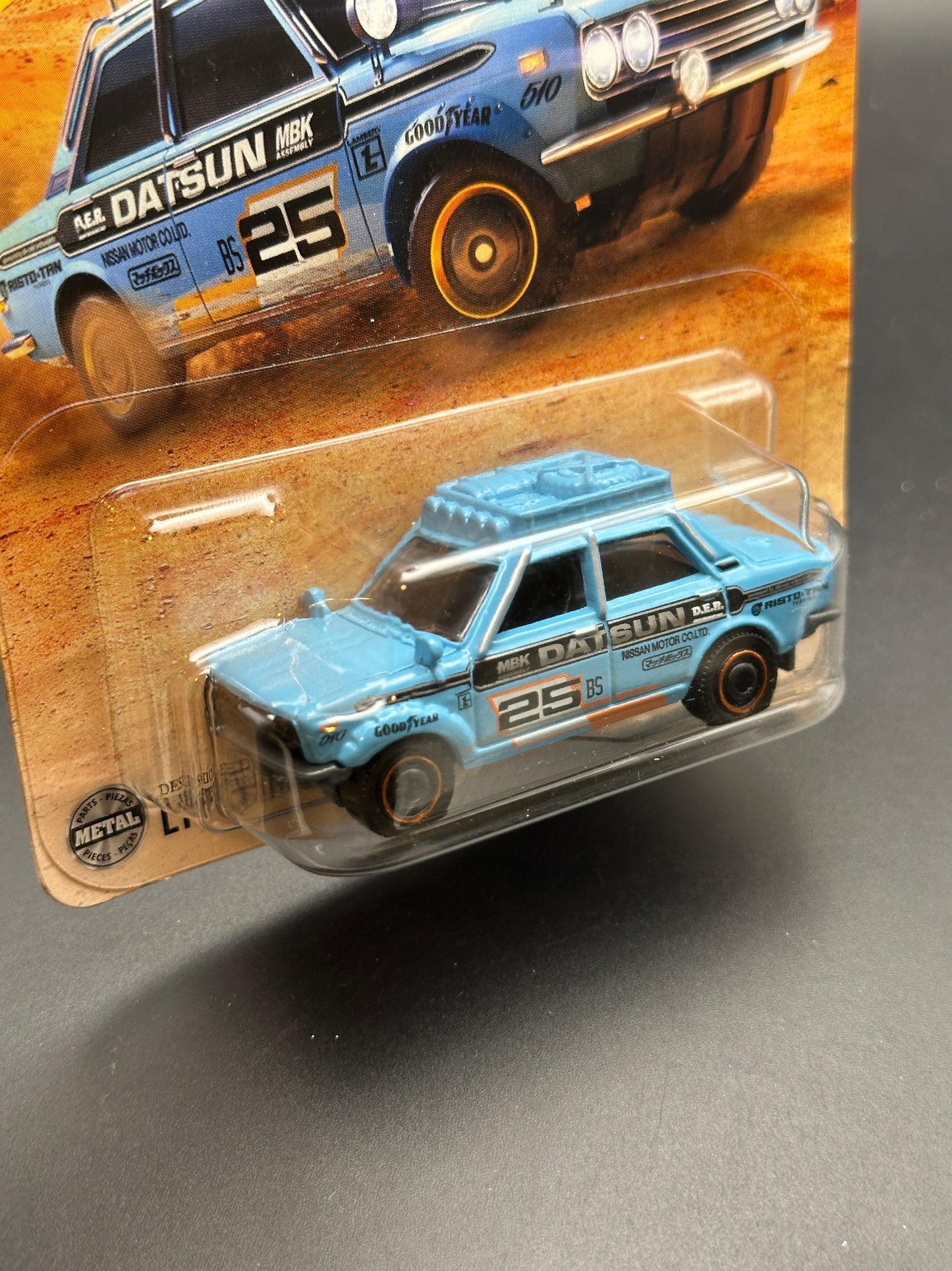 MATCHBOX - 70 DATSUN 510 RALLY - 51/125 - DIECAST
