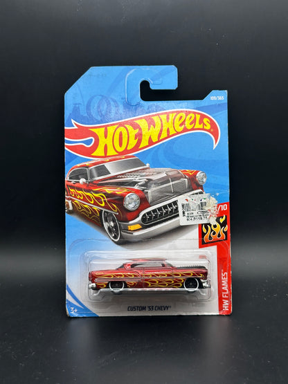 HOT WHEELS - CUSTOM 53 CHEVY (2018) - HW FLAMES 8/10