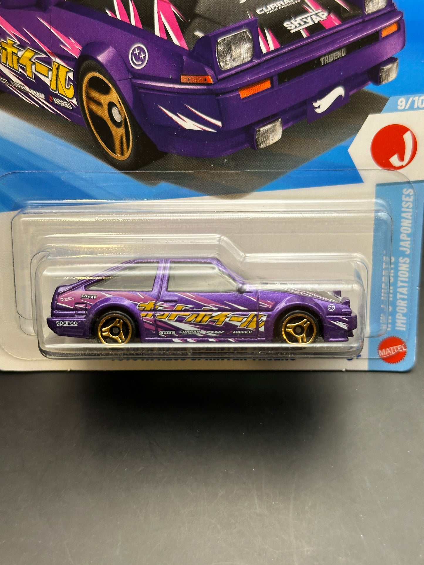 HOT WHEELS - TOYOTA AE86 SPRINTER TRUENO (2026) - HW J IMPORTS 9/10