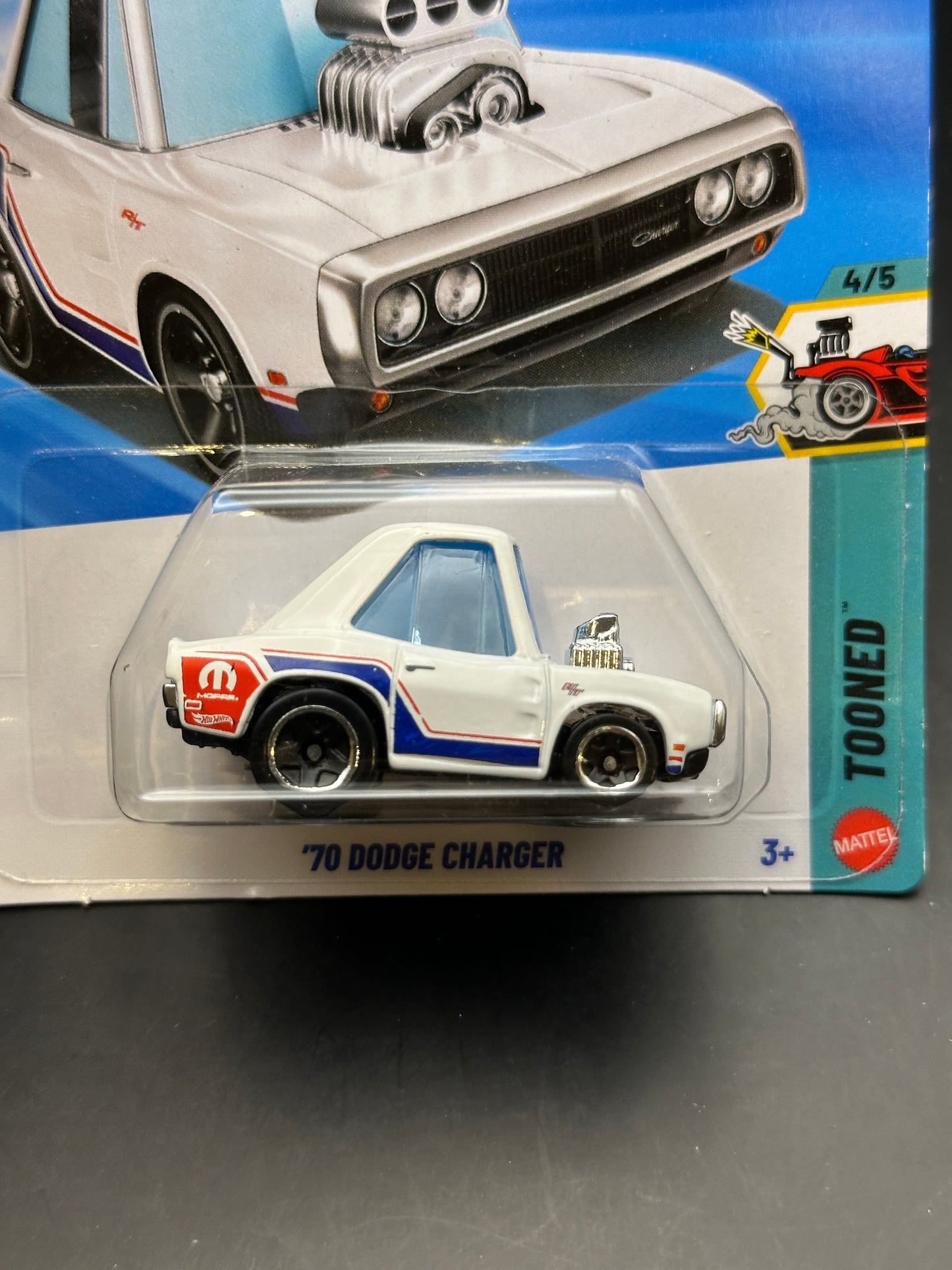 HOT WHEELS - 70 DODGE CHARGER (2026) - HW TOONED 4/5