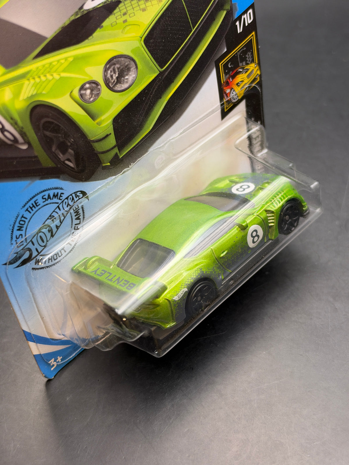 HOT WHEELS - 2018 BENTLEY CONTINENTAL GT3 (2020) - HW NIGHTBURNERZ 1/10
