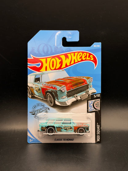 HOT WHEELS - CLASSIC 55 NOMAD (2019) - HW ROD SQUAD 5/10