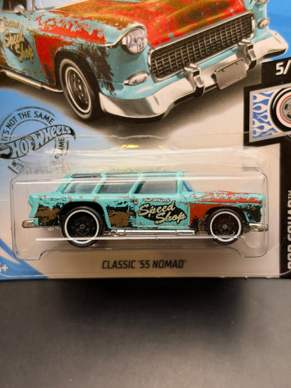 HOT WHEELS - CLASSIC 55 NOMAD (2019) - HW ROD SQUAD 5/10