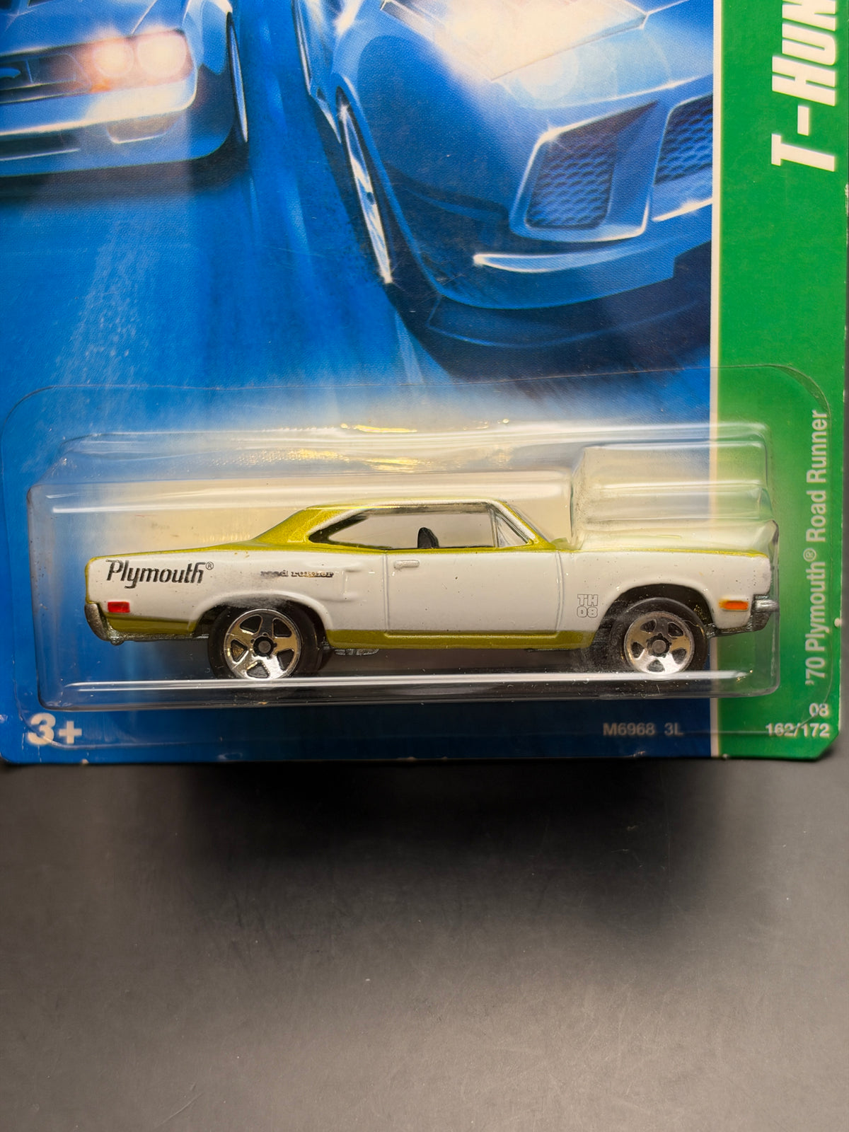 HOT WHEELS - 70 PLYMOUTH ROAD RUNNER (2008) - HW T-HUNT 2/12
