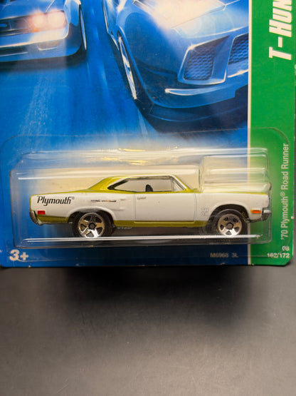 HOT WHEELS - 70 PLYMOUTH ROAD RUNNER (2008) - HW T-HUNT 2/12