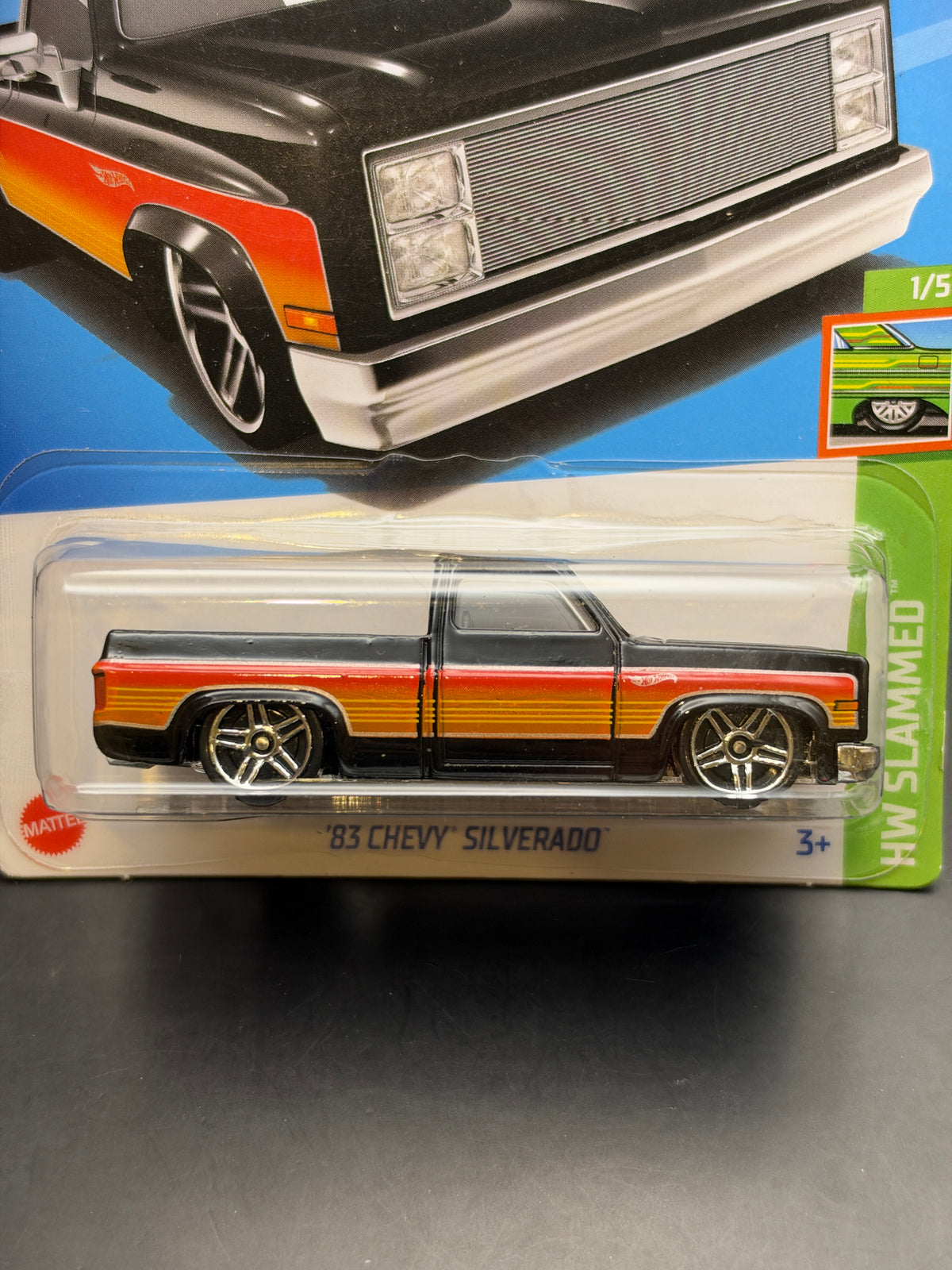 HOT WHEELS - 83 CHEVY SILVERADO (2023) - HW SLAMMED 1/5