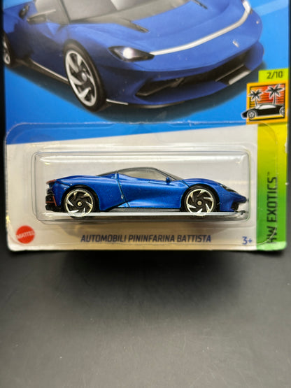 HOT WHEELS - AUTOMOBILI PININFARINA BATTISTA (2022) - HW EXOTICS 2/10