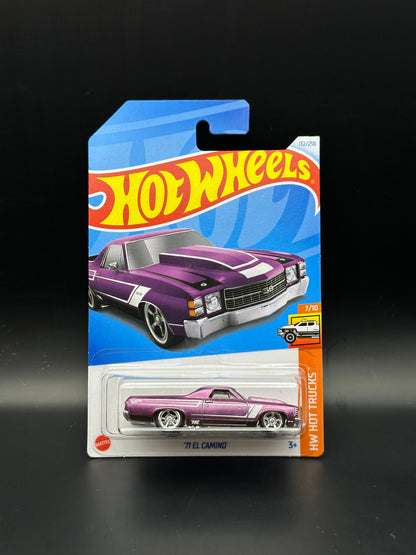 HOT WHEELS - 71 EL CAMINO (2024) - HW HOT TRUCKS 7/10 - SUPER TREASURE HUNT