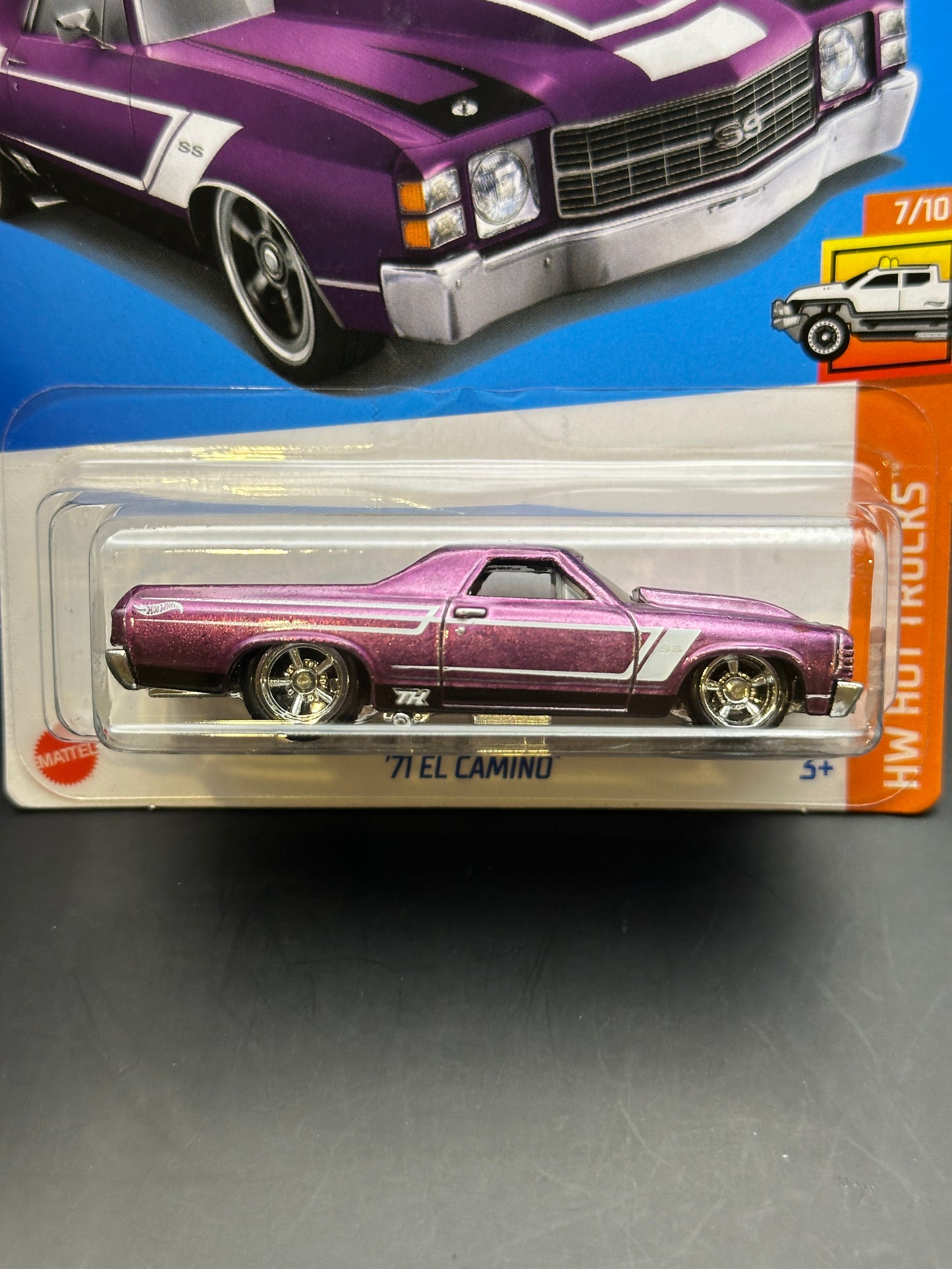 HOT WHEELS - 71 EL CAMINO (2024) - HW HOT TRUCKS 7/10 - SUPER TREASURE HUNT