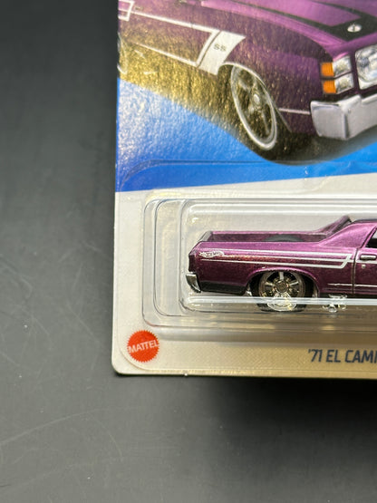 HOT WHEELS - 71 EL CAMINO (2024) - HW HOT TRUCKS 7/10 - SUPER TREASURE HUNT