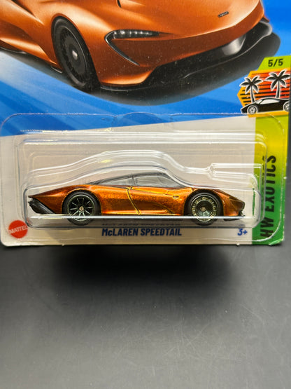 HOT WHEELS - MCLAREN SPEEDTAIL (2025) - SUPER TREASURE HUNT - HW EXOTICS 5/5