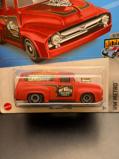 HOT WHEELS - 56 FORD F-100 (2022) - HW METRO 8/10