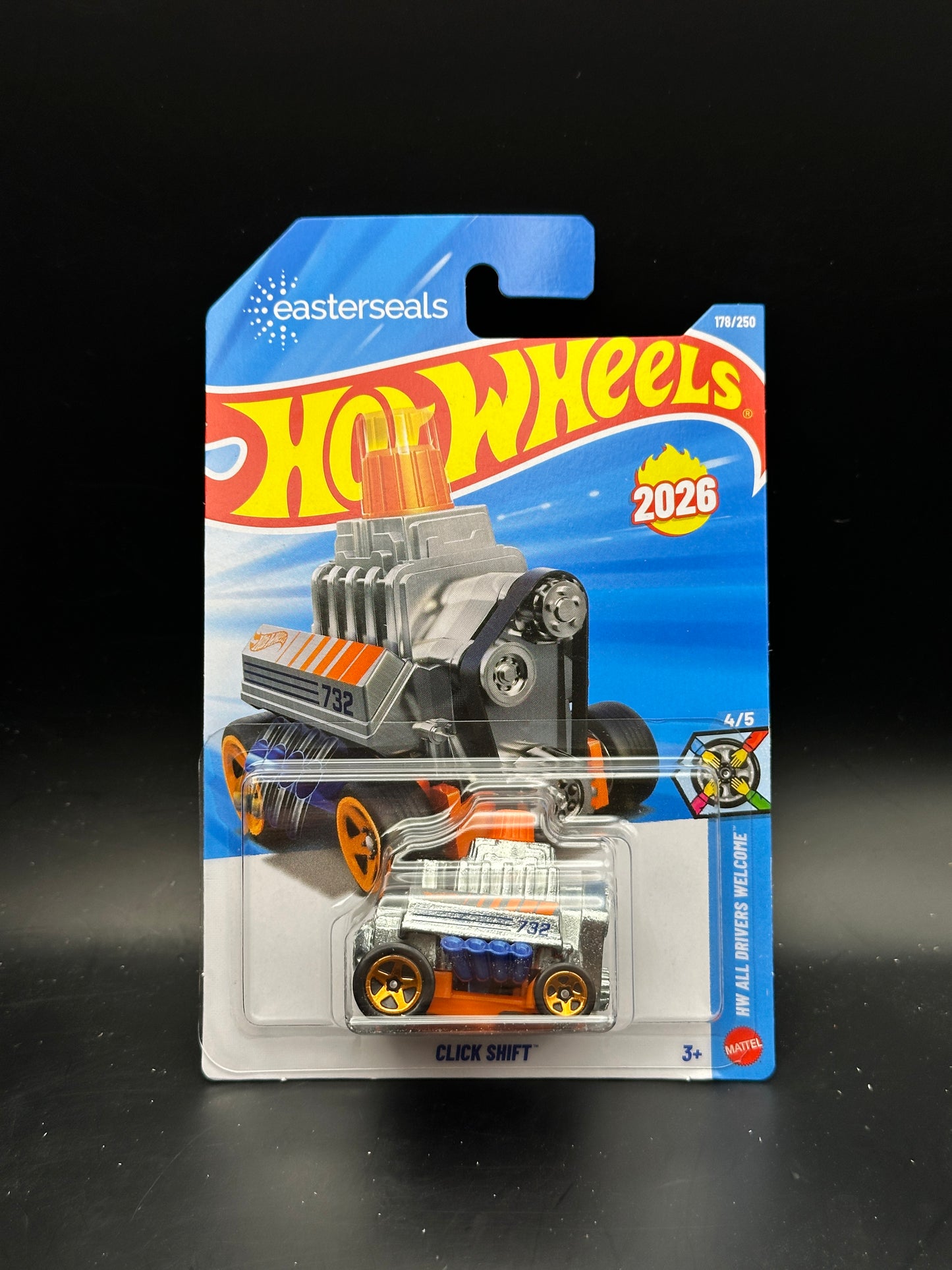 HOT WHEELS - CLICK SHIFT (2026) - HW ALL DRIVERS WELCOME 4/5