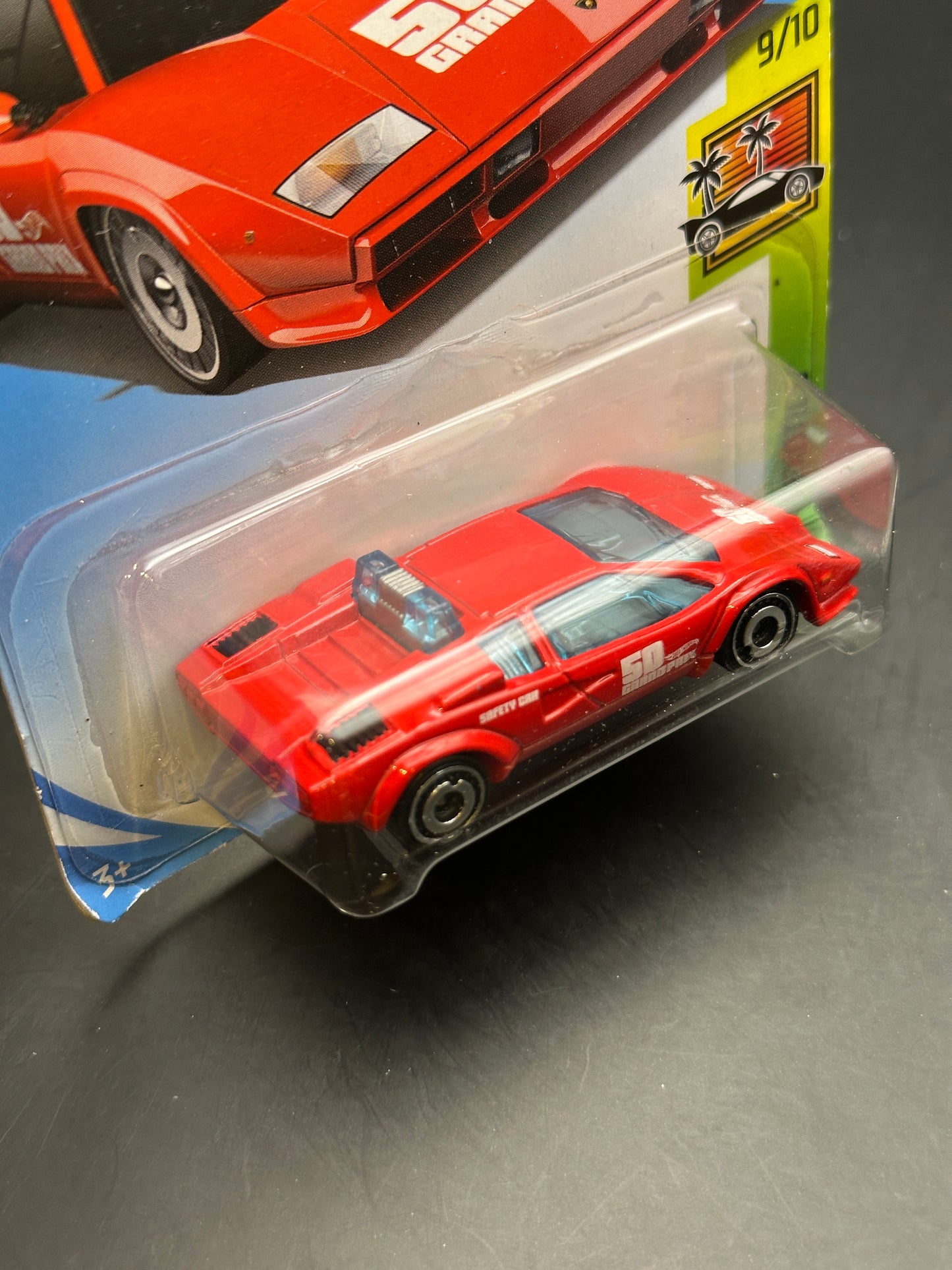 HOT WHEELS - LAMBORGHINI COUNTACH PACE CAR (2018) - HW EXOTICS 9/10