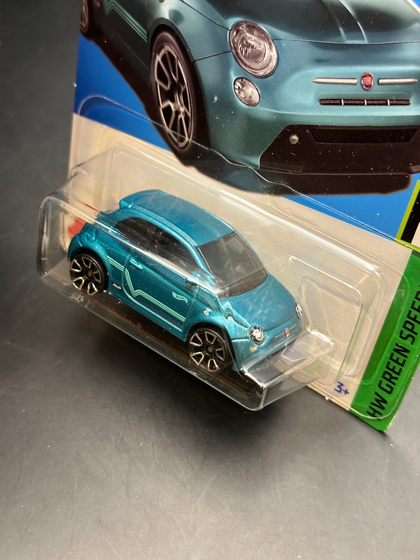HOT WHEELS - FIAT 500e (2023) - HW GREEN SPEED 8/10