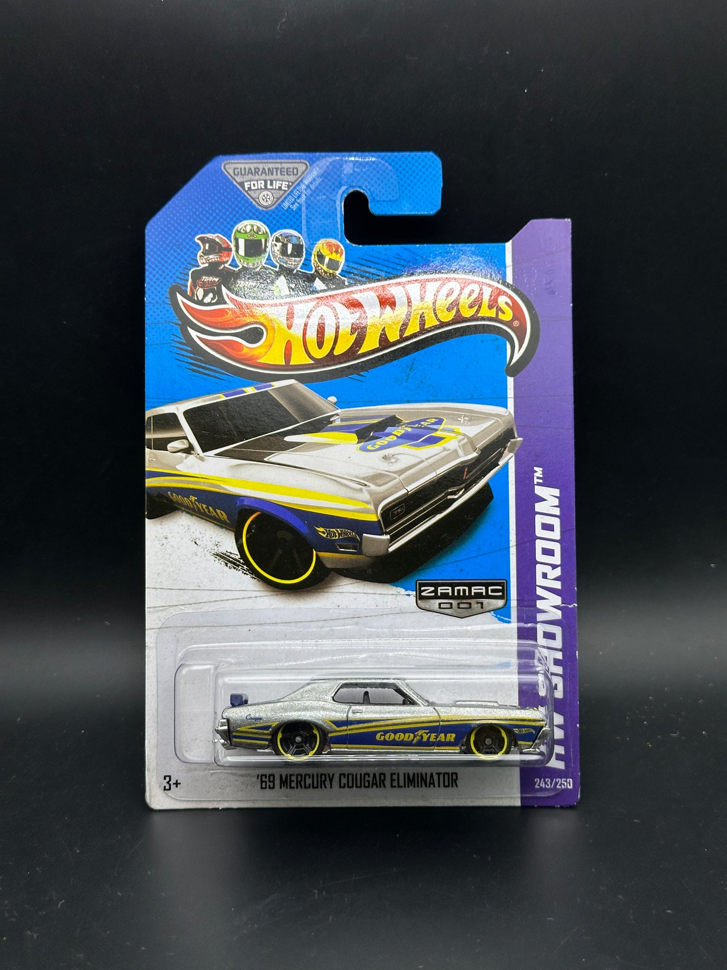 HOT WHEELS - 69 MERCURY COUGAR ELIMINATOR (2013) - ZAMAC - HW SHOWROOM