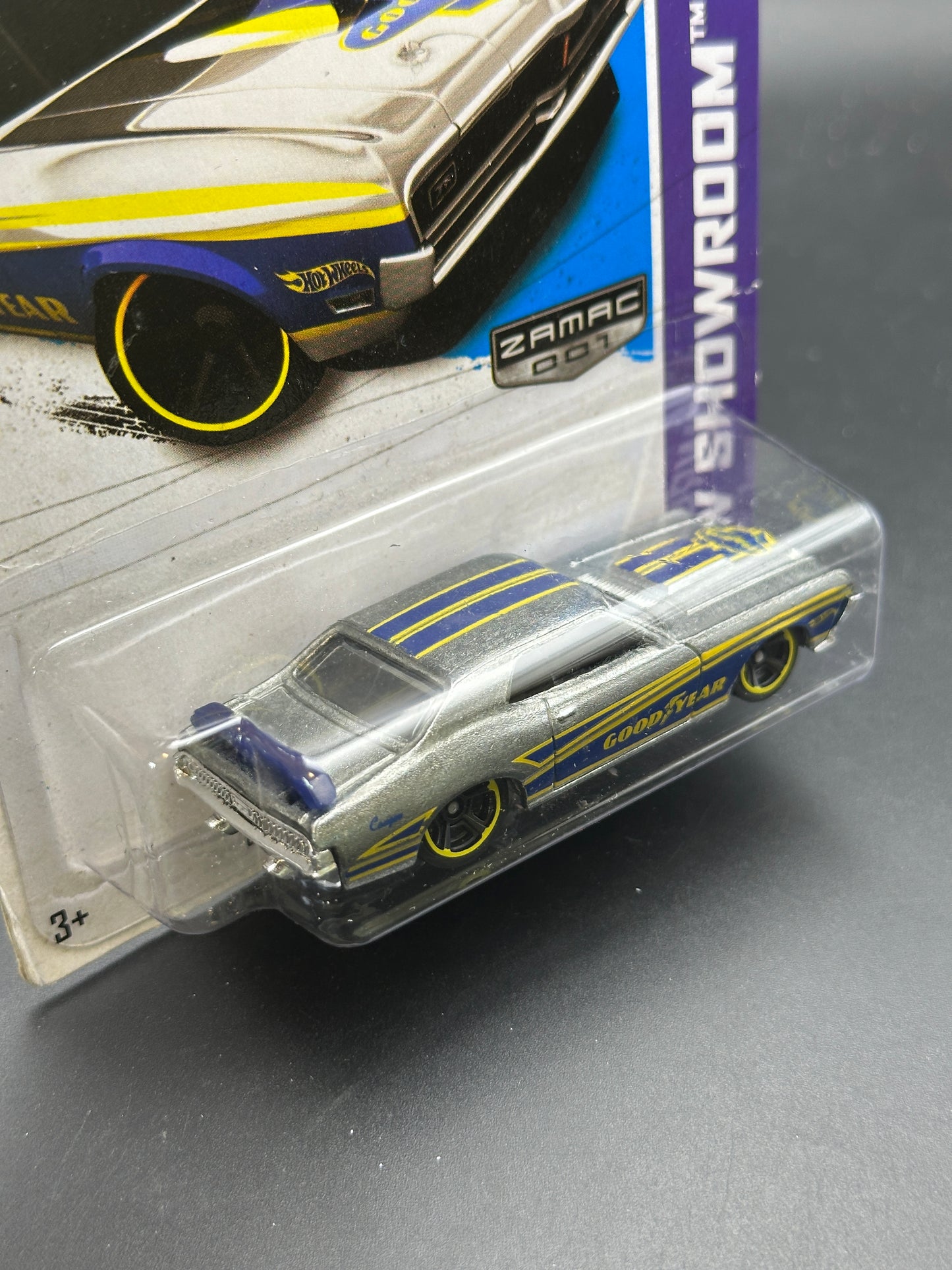 HOT WHEELS - 69 MERCURY COUGAR ELIMINATOR (2013) - ZAMAC - HW SHOWROOM