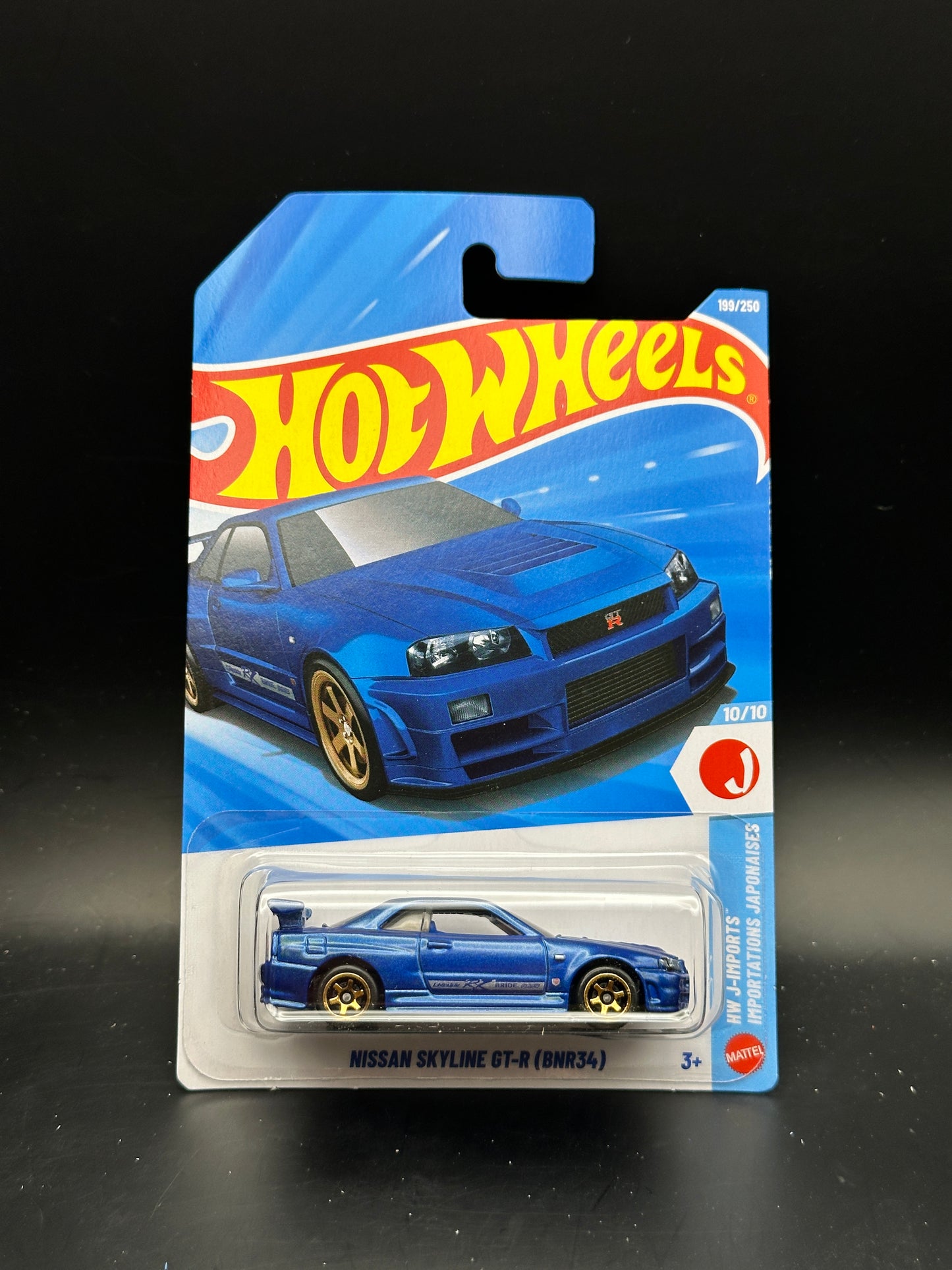 HOT WHEELS - NISSAN SKYLINE GTR BNR34 (2026) - HW J IMPORTS 10/10