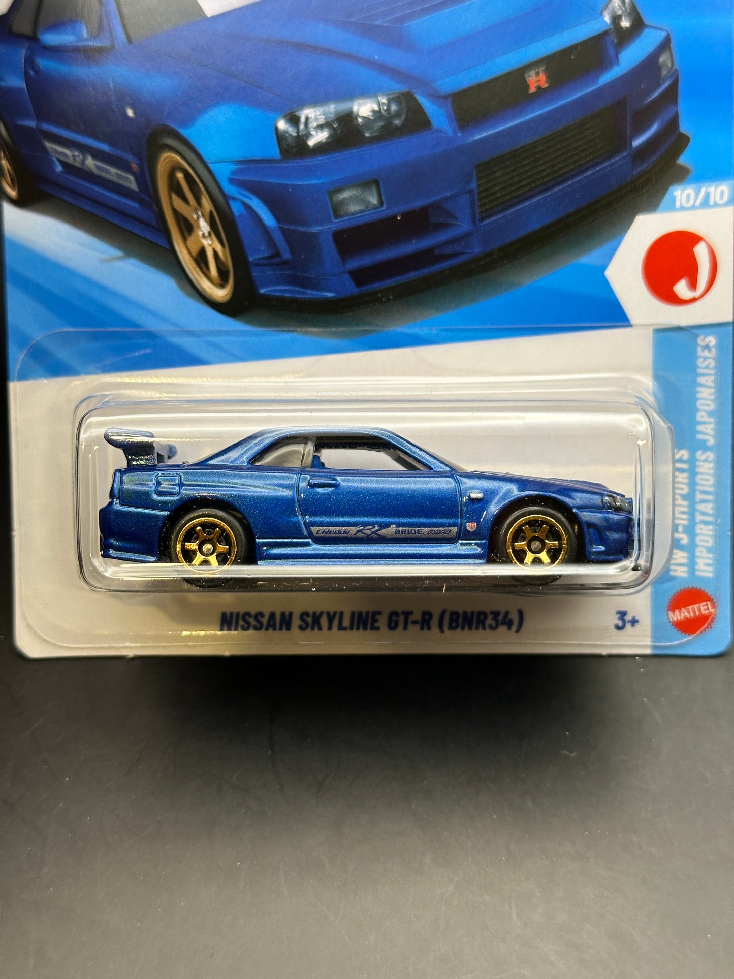 HOT WHEELS - NISSAN SKYLINE GTR BNR34 (2026) - HW J IMPORTS 10/10