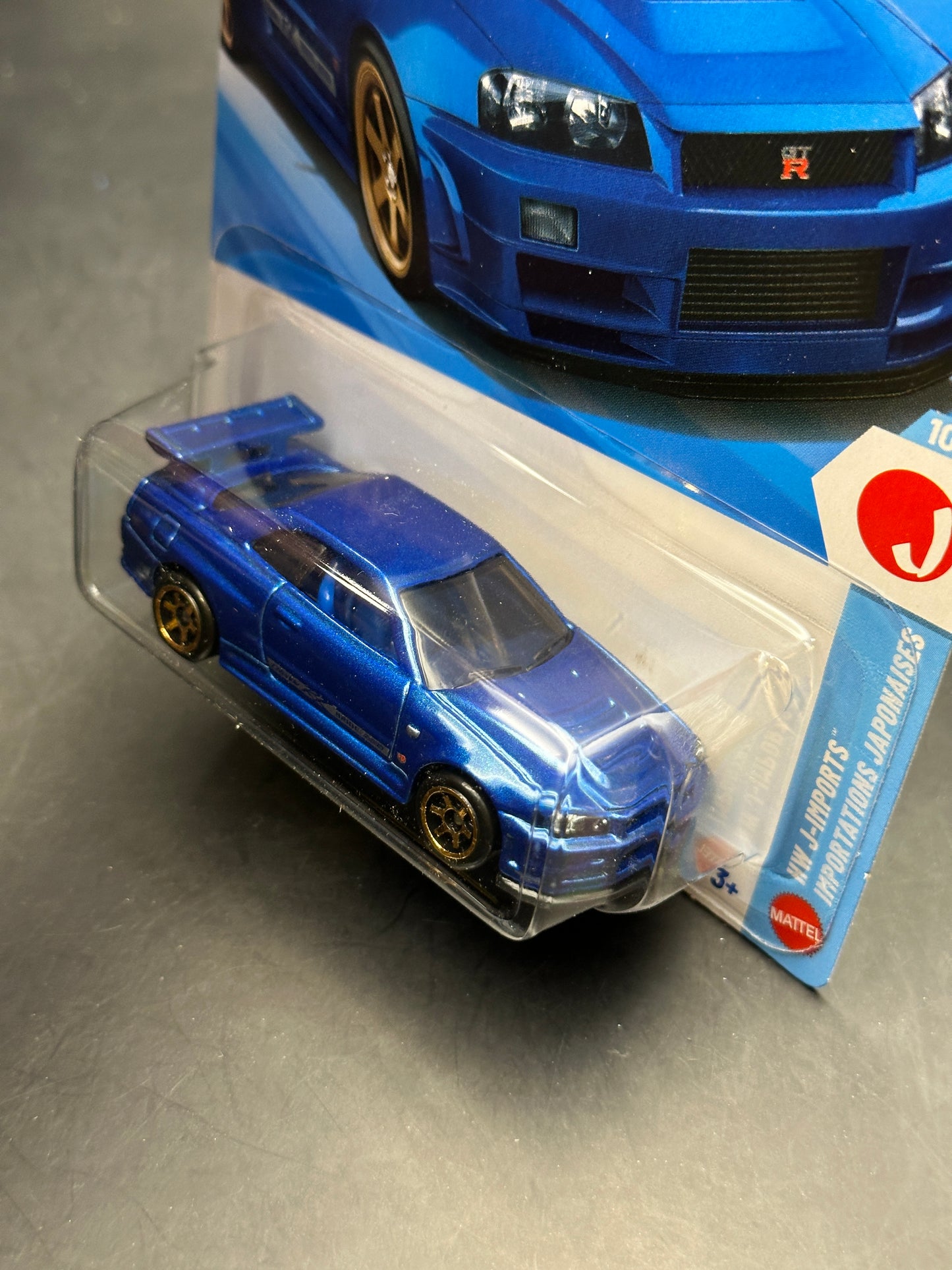 HOT WHEELS - NISSAN SKYLINE GTR BNR34 (2026) - HW J IMPORTS 10/10