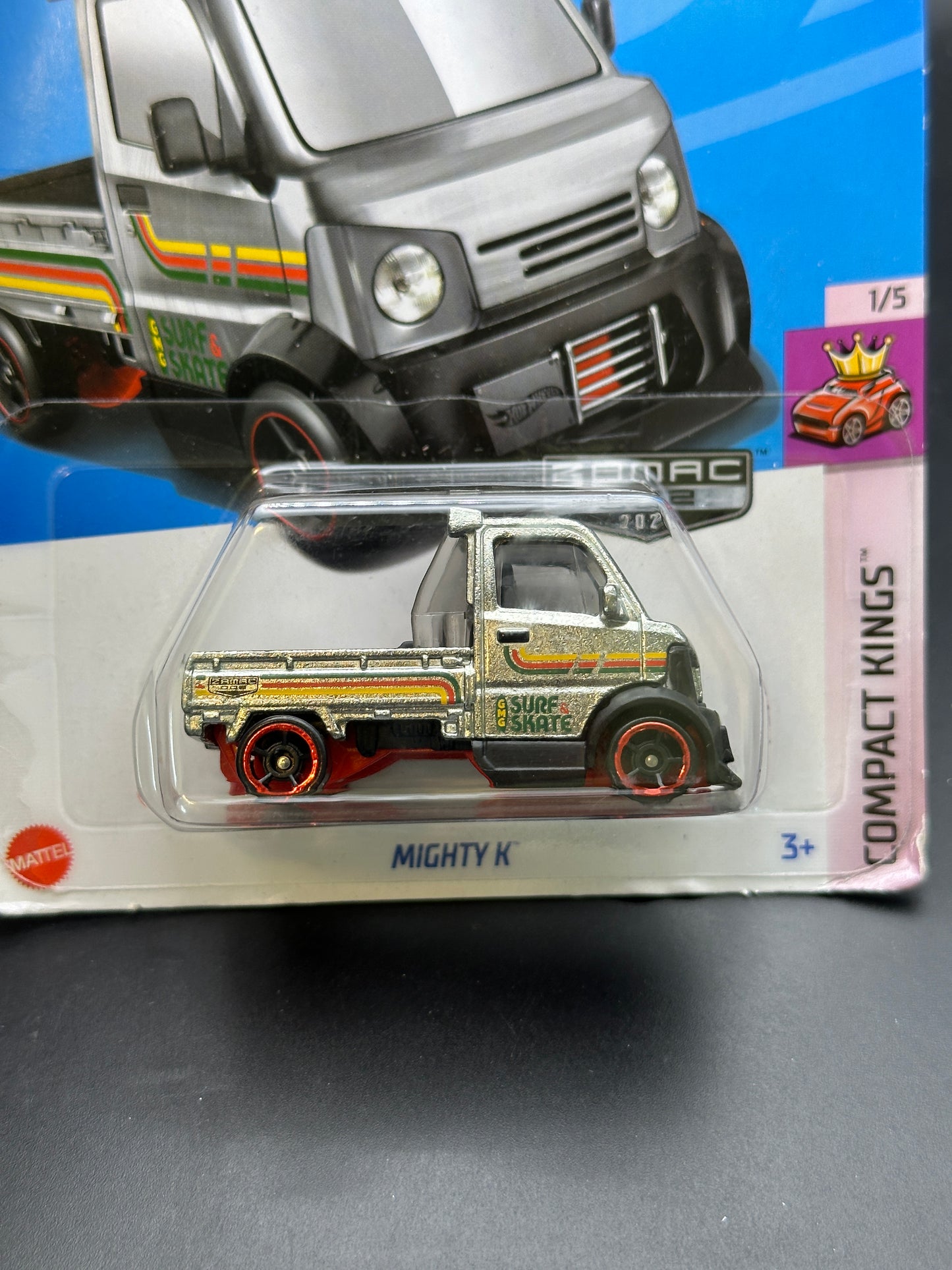 HOT WHEELS - MIGHTY K (2024) - ZAMAC - COMPACT KINGS 1/5