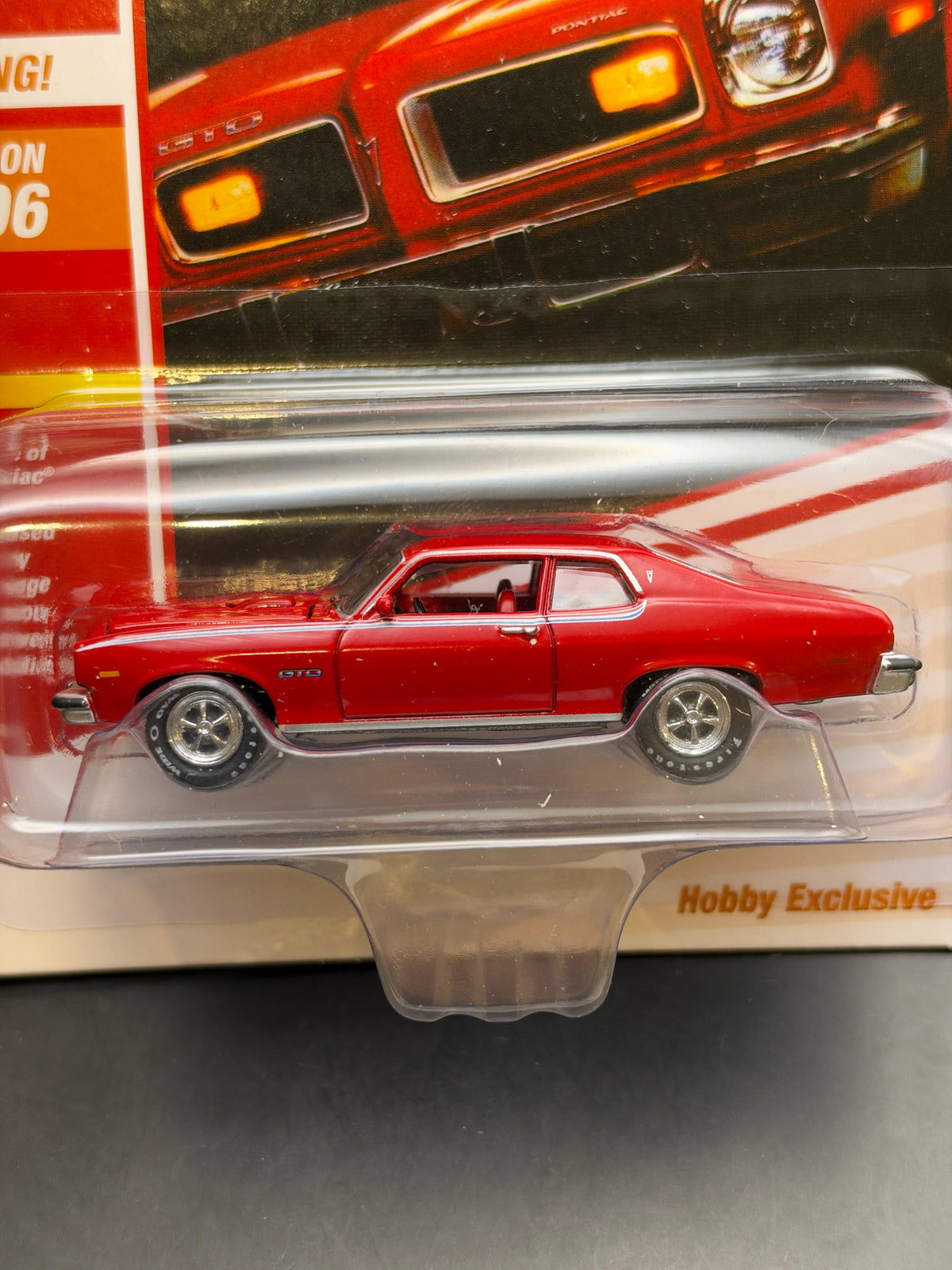 JOHNNY LIGHTNING - 1974 PONTIAC GTO - PONTIAC - CLASSIC GOLD COLLECTION