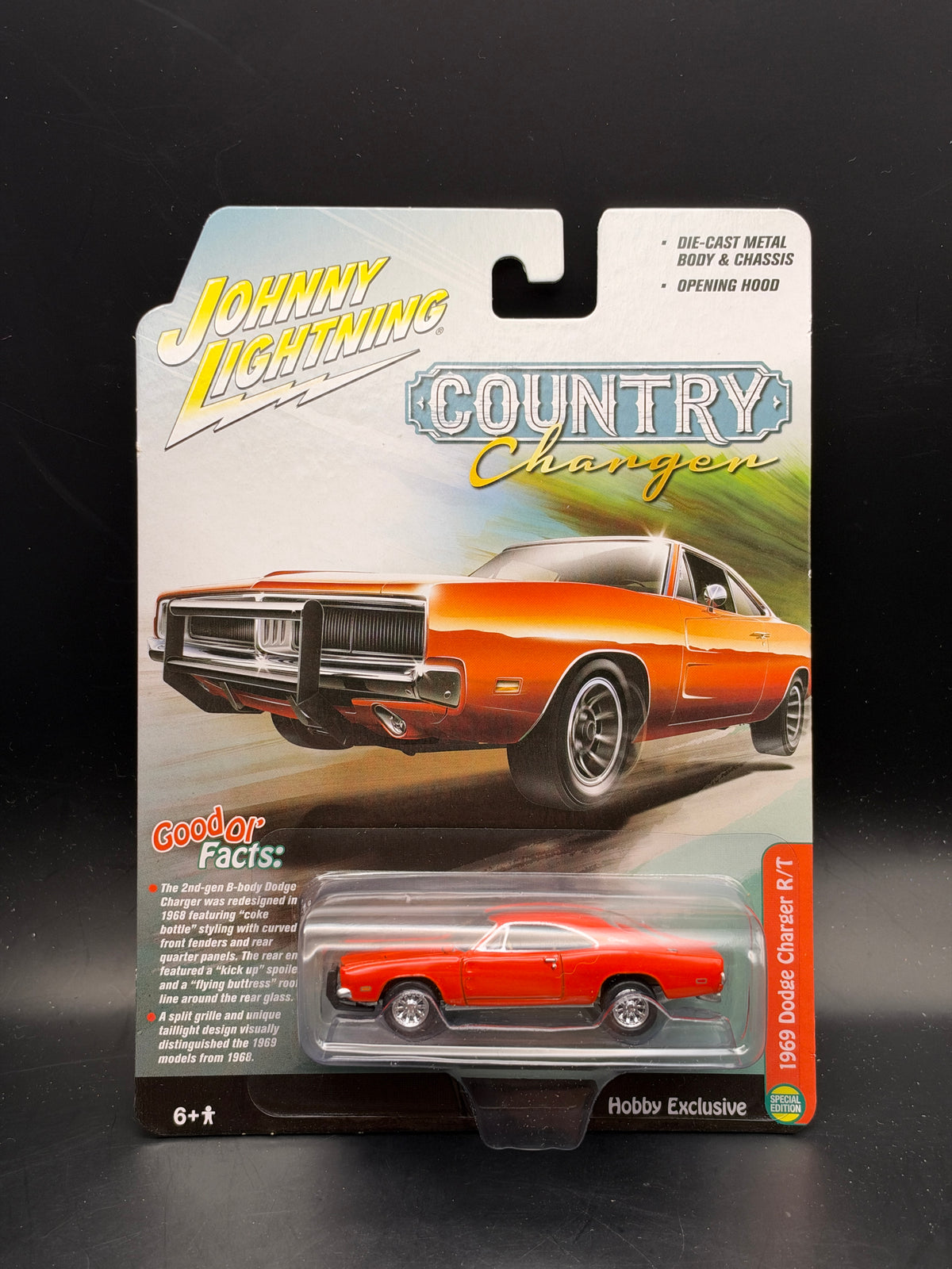 JOHNNY LIGHTNING - 1969 DODGE CHARGER R/T - COUNTRY CHARGER