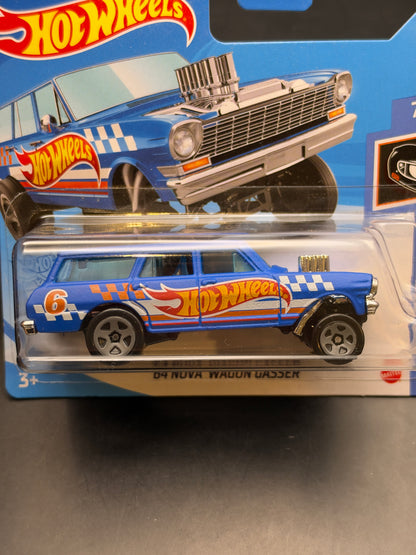 HOT WHEELS - 64 NOVA WAGON GASSER (2021) - HW RACE TEAM 7/10