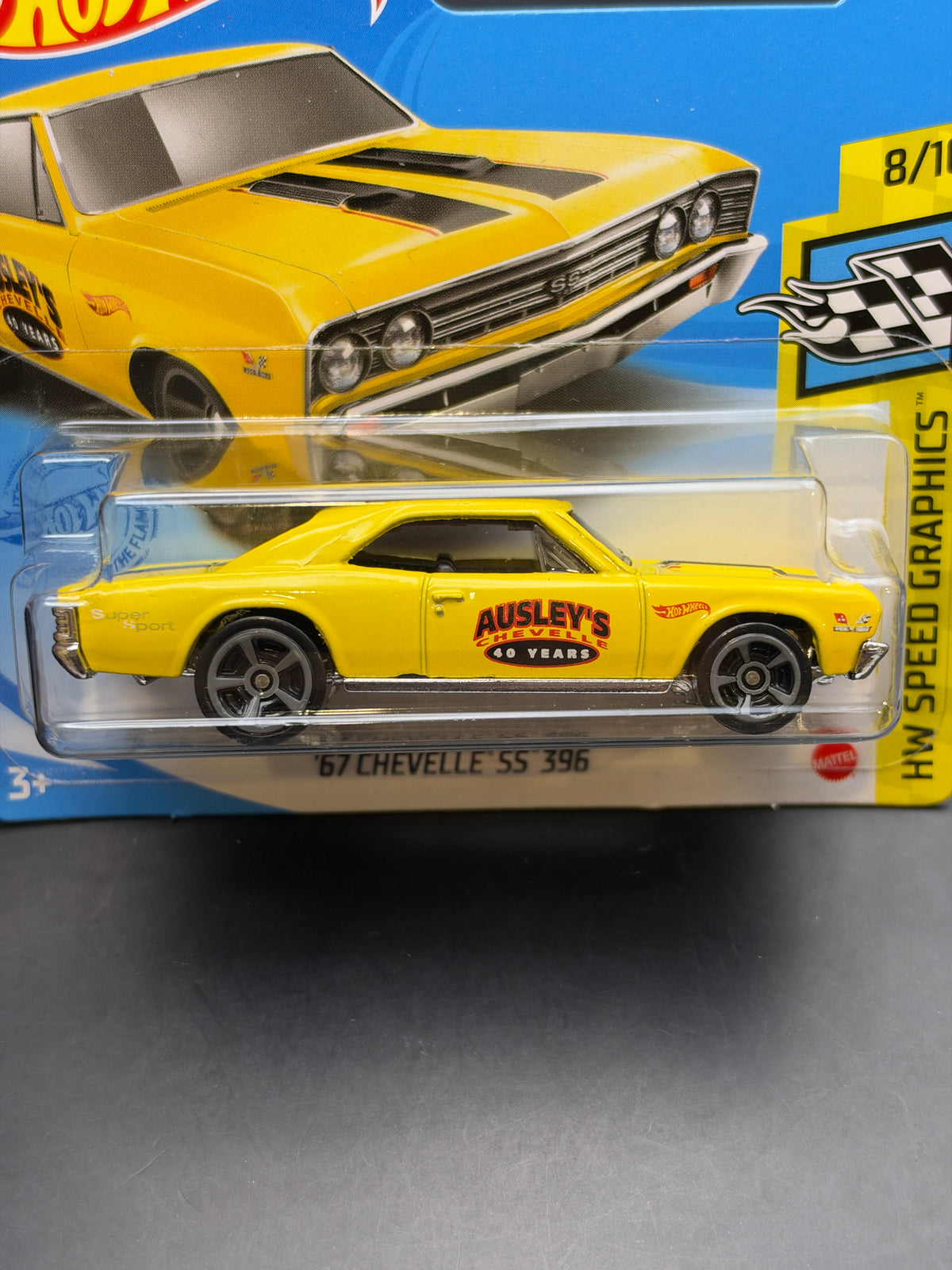 HOT WHEELS - 67 CHEVELLE SS 396 (2021) - HW SPEED GRAPHICS 8/10