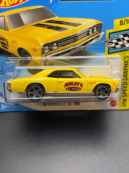 HOT WHEELS - 67 CHEVELLE SS 396 (2021) - HW SPEED GRAPHICS 8/10