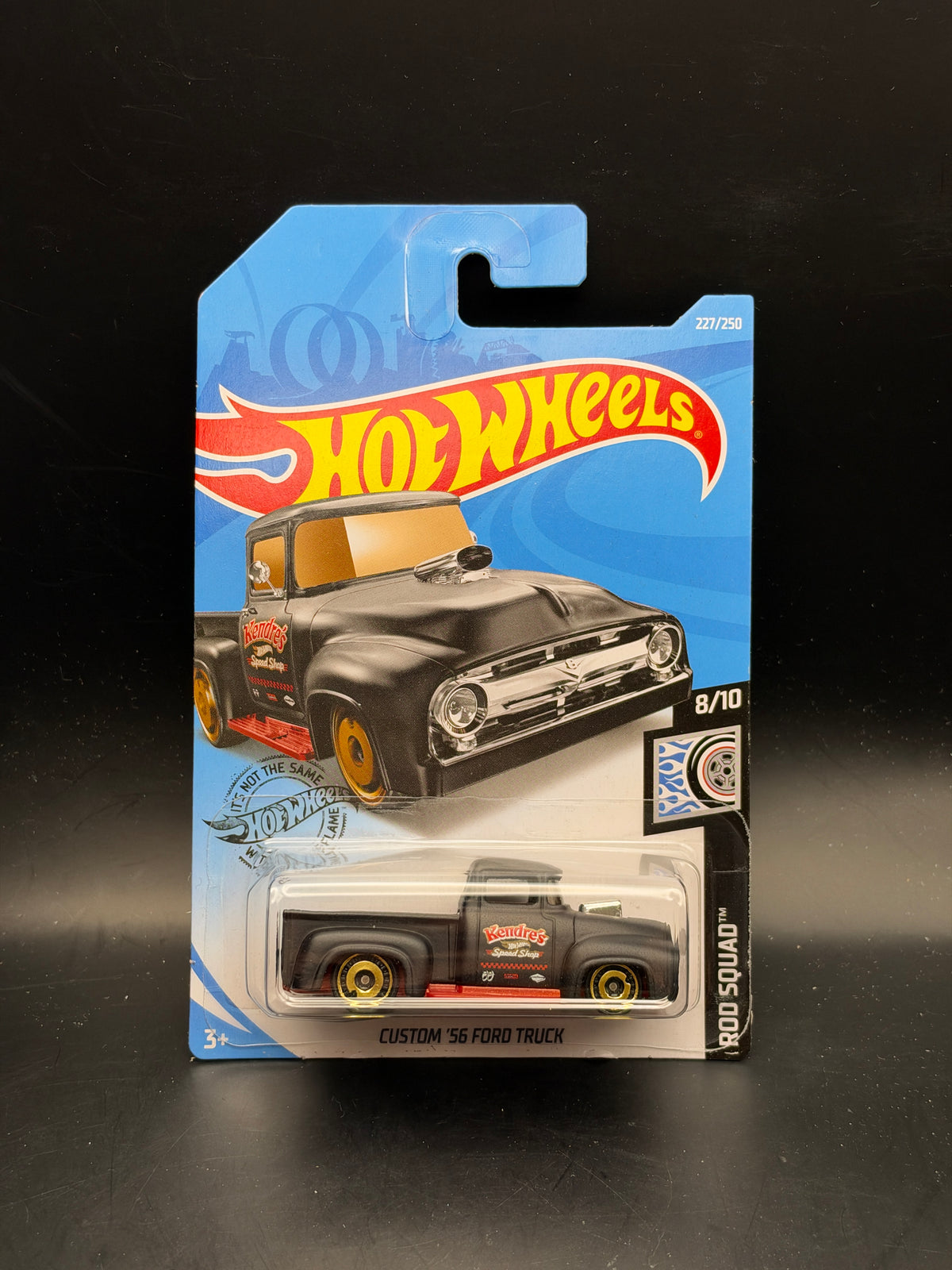 HOT WHEELS - CUSTOM 56 FORD TRUCK (2019) - HW ROD SQUAD 8/10