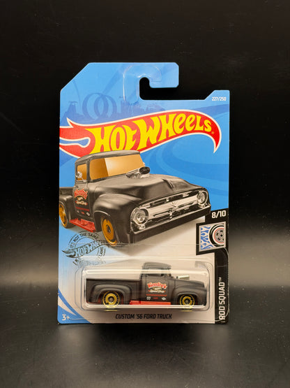 HOT WHEELS - CUSTOM 56 FORD TRUCK (2019) - HW ROD SQUAD 8/10