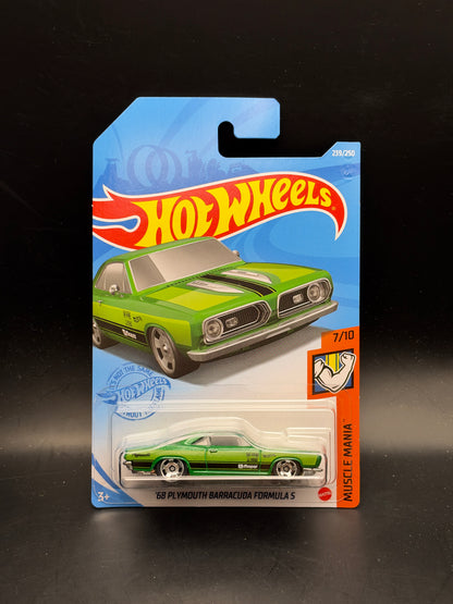 HOT WHEELS - 68 PLYMOUTH BARRACUDA FORMULA S (2021) - HW MUSCLE MANIA 7/10