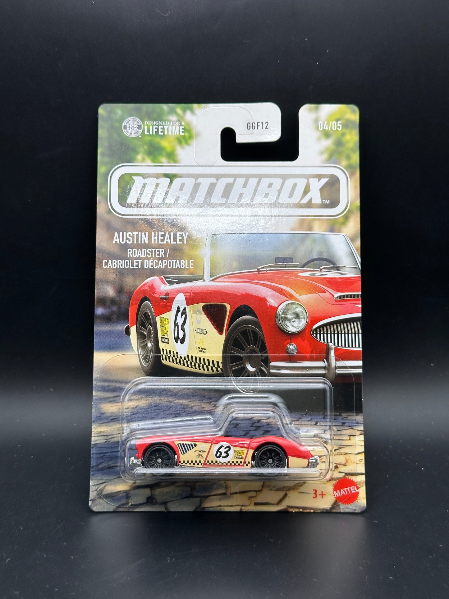 MATCHBOX - AUSTIN HEALEY ROADSTER 4/5 - DIECAST