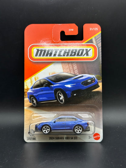 MATCHBOX - 2024 SUBARU WRX S4 STI - 31/125 - DIECAST