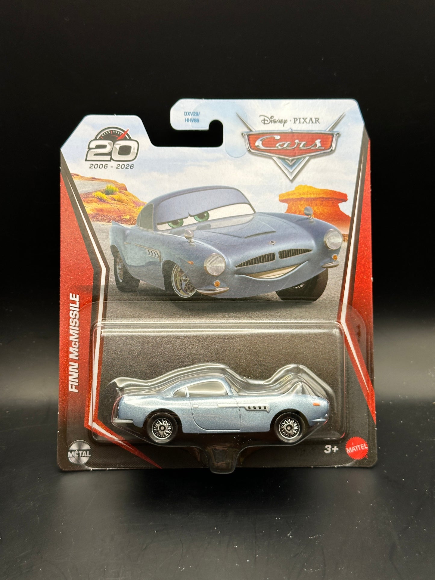 DISNEY PIXAR CARS 20th ANNIVERSARY - FINN MCMISSILE - DIECAST