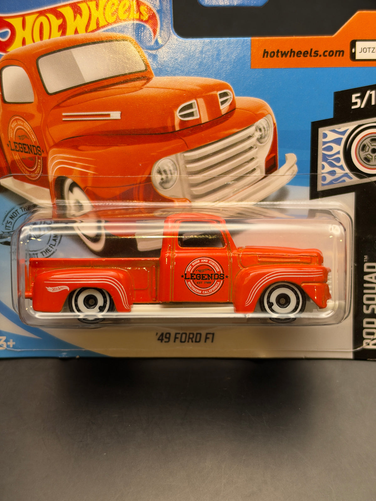 HOT WHEELS - 49 FORD F1 (2020) - HW ROD SQUAD 5/10