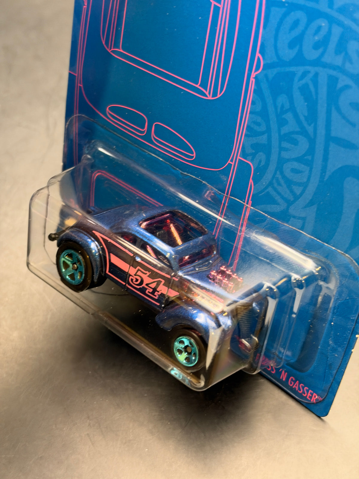 HOT WHEELS - PASS N GASSER (2022) - BLUE AND PINK SERIES 4/5
